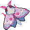 04 purple pixel moth